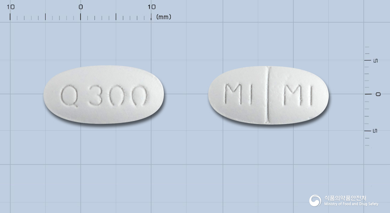 큐로켈정 300mg