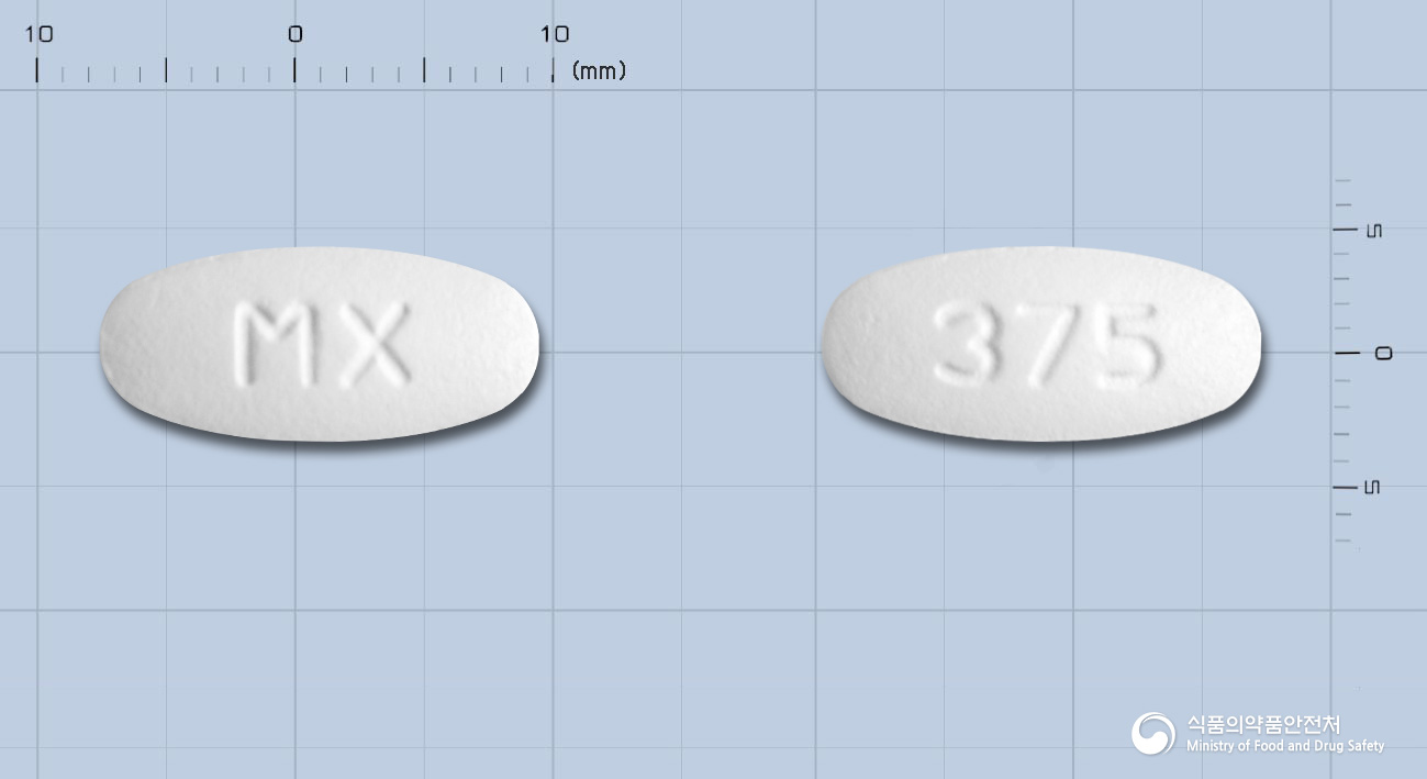 목시크란정 375mg