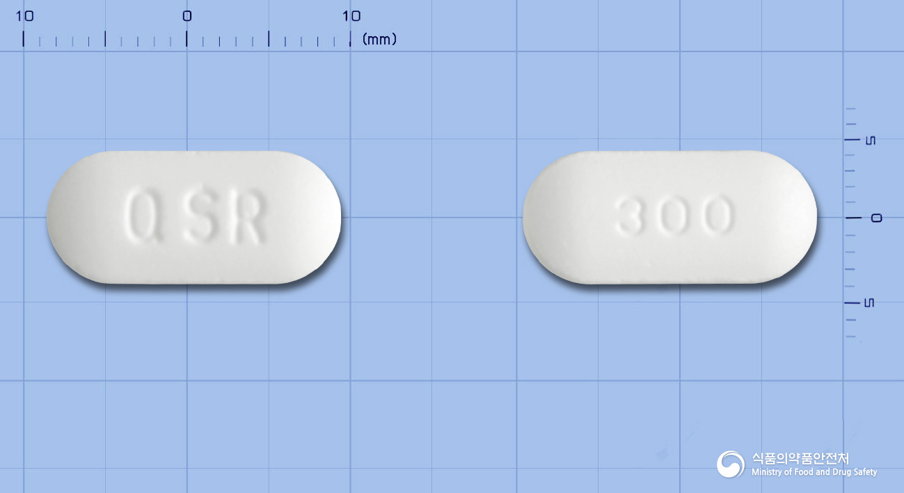 쿠에티서방정 300mg