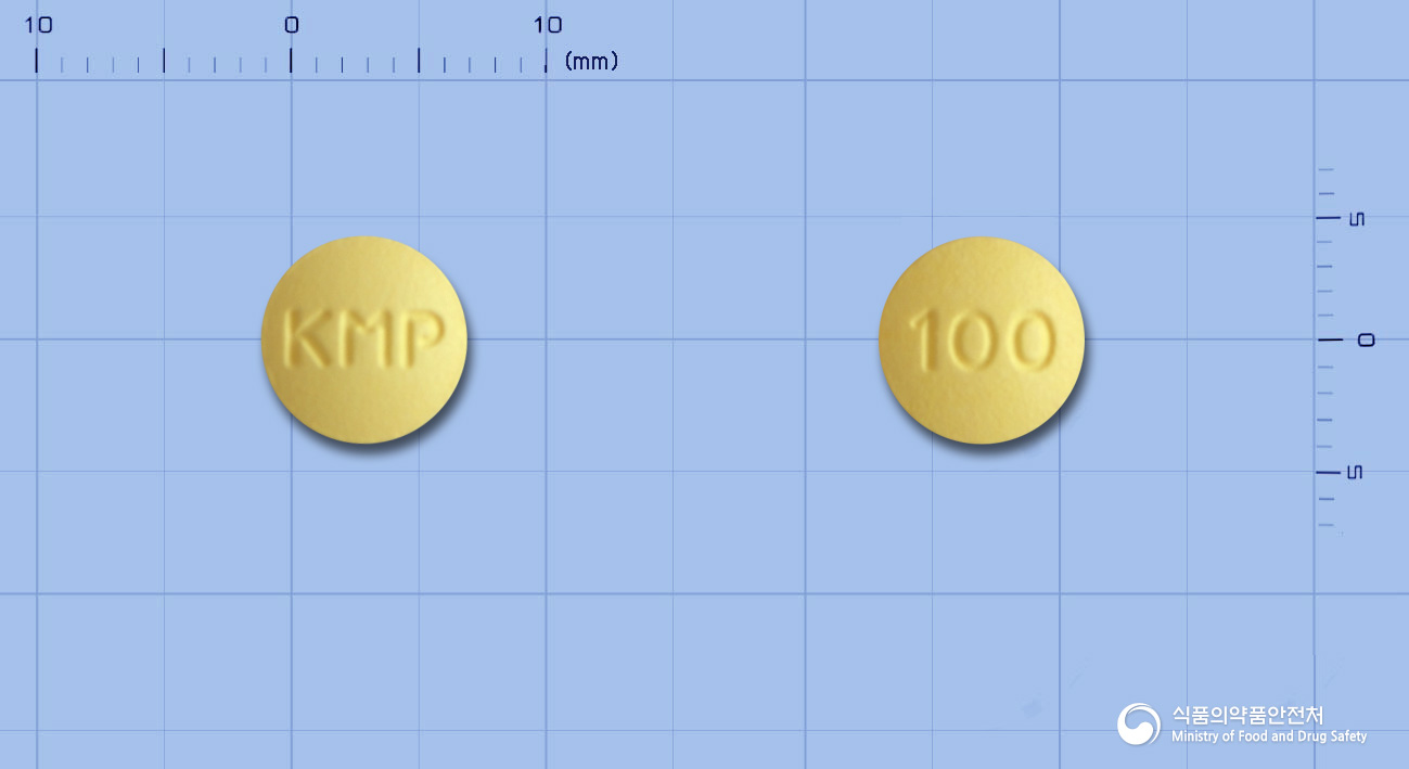 피엠에스쿠에티아핀정 100mg