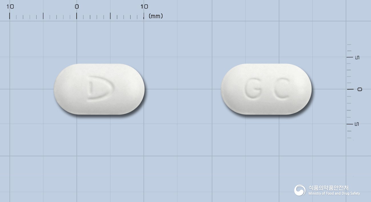 글루파콤비정 500/80mg