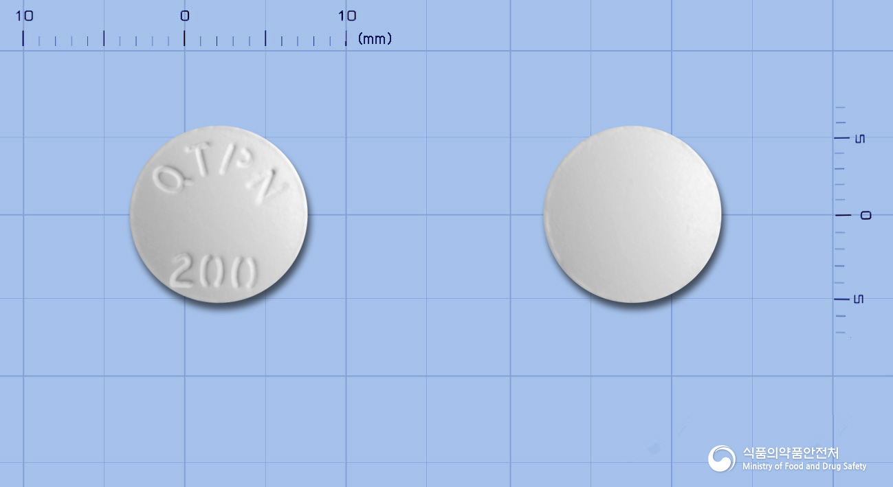 쿠티아핀정 200mg