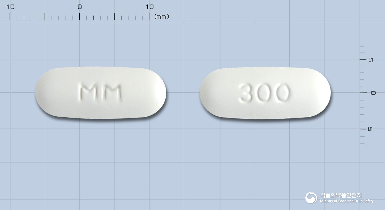 명문쿠에티아핀정 300mg