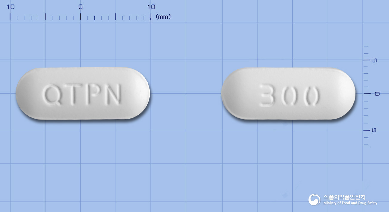 쿠티아핀정 300mg