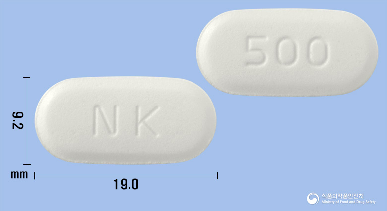 넥스폴민서방정 500mg