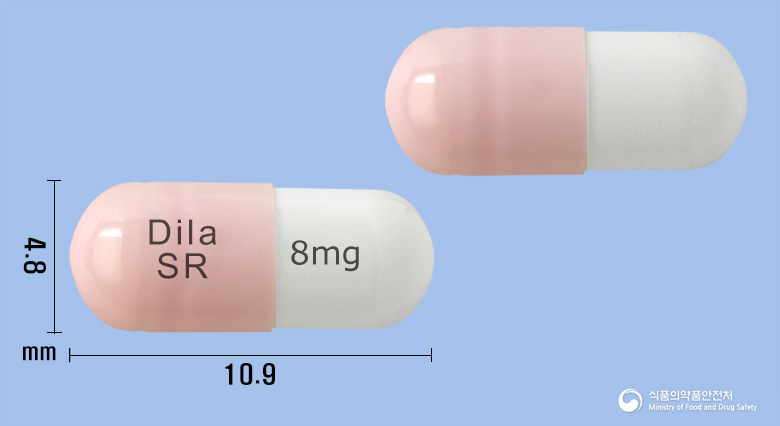 딜라트렌에스알캡슐 8mg