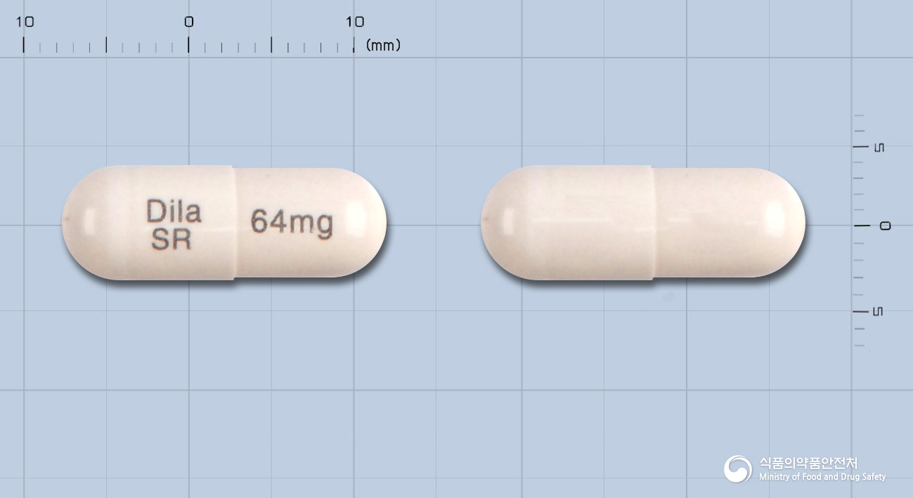 딜라트렌에스알캡슐 64mg