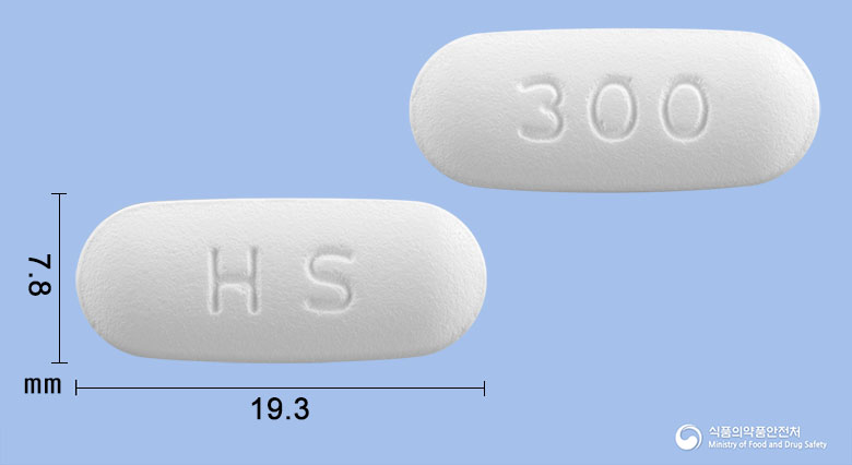 이지타핀정 300mg