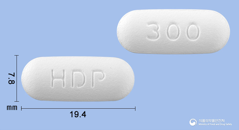 쎄로티핀정 300mg