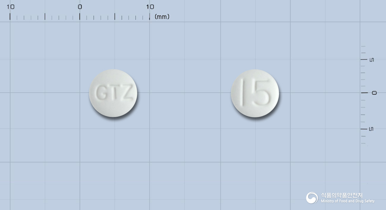 글리타존정 15mg