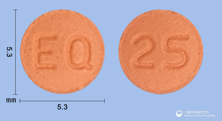 에큐민정 25mg