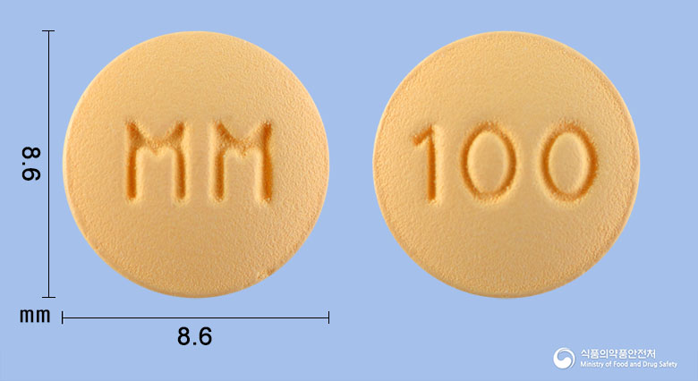 명문쿠에티아핀정 100mg