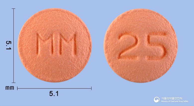 명문쿠에티아핀정 25mg