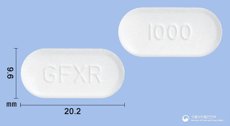 글루코프리서방정 1000mg