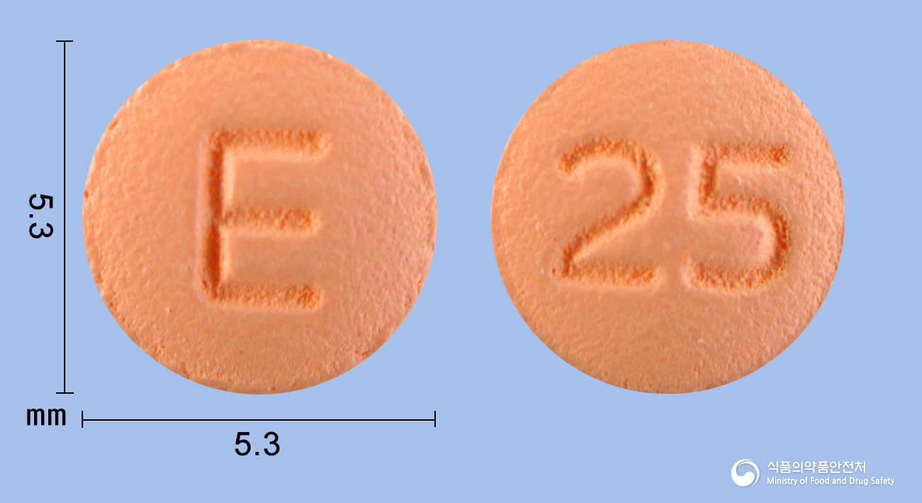 쿠에티정 25mg