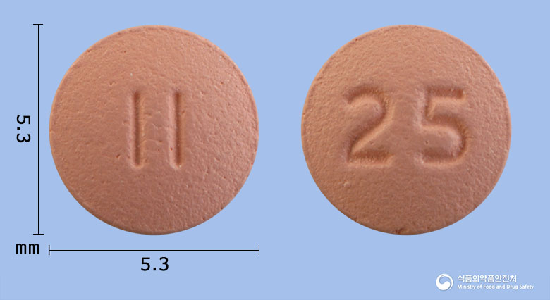 쿠에핀정 25mg