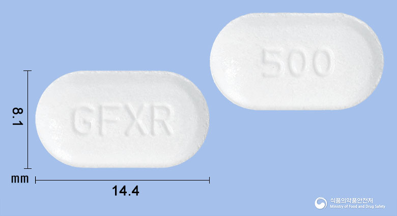 글루코프리서방정 500mg