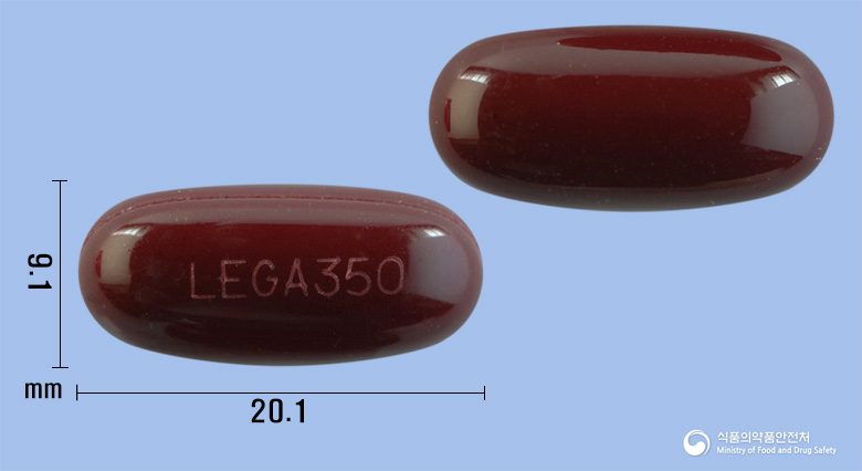 레가리버350연질캡슐 350mg
