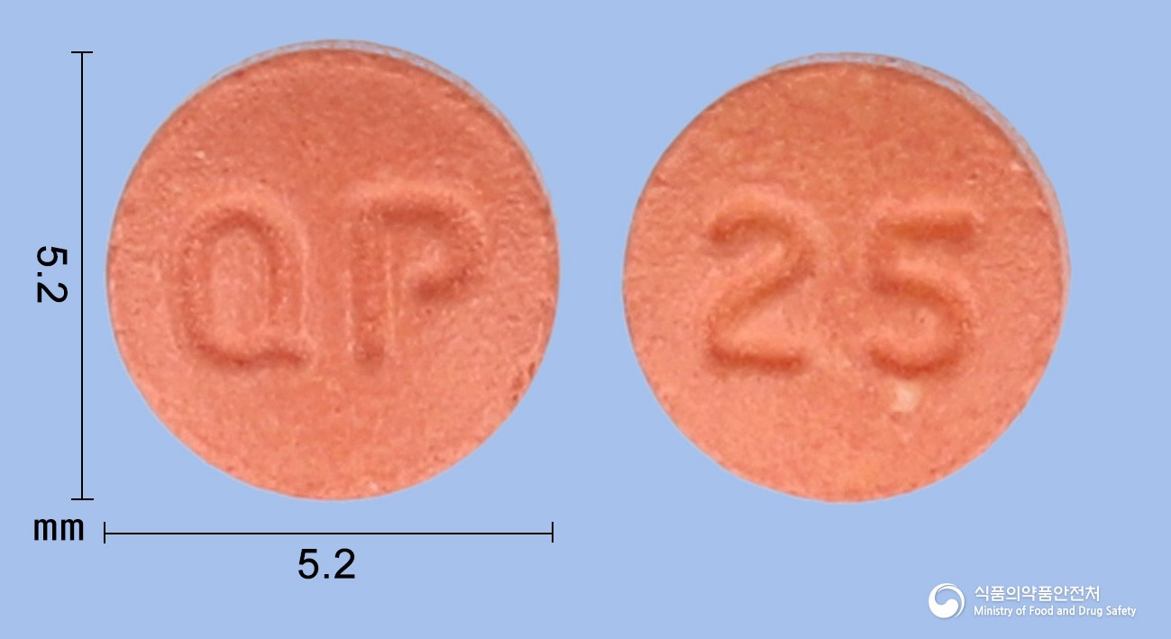 쎄로타핀정 25mg